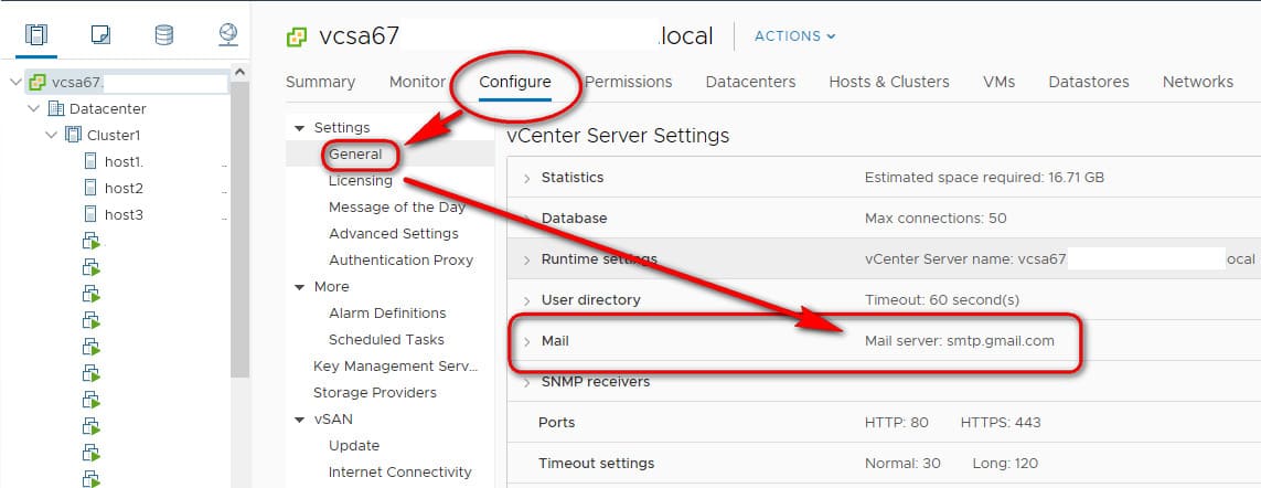 How To Configure Email Alert Settings In VCenter 6 7 Nazaudy